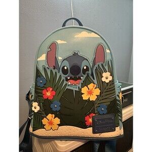Disney Parks Exclusive Stitch 626 Summer 2022 Pop Up Loungefly Backpack NWT